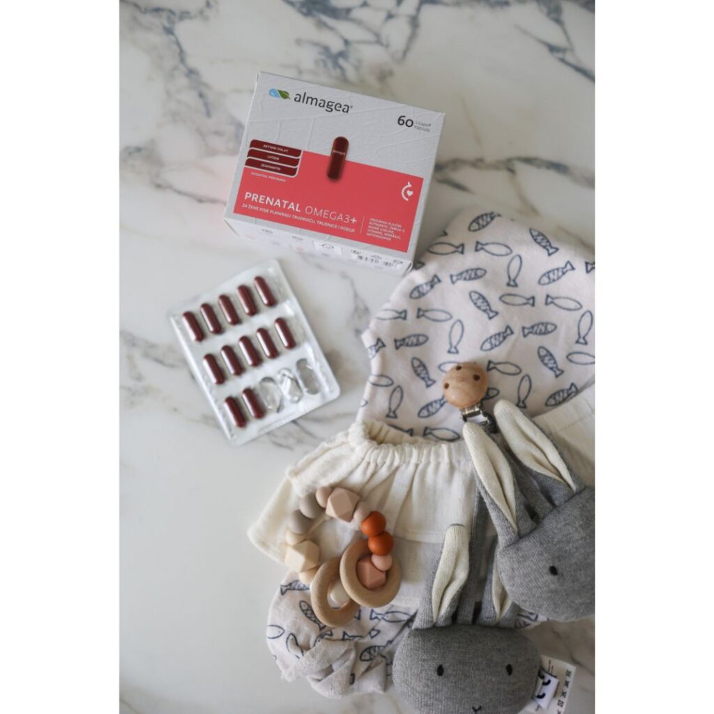 Almagea PRENATAL OMEGA3+ 60 kapsula