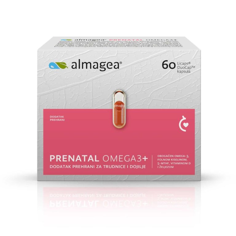 Almagea PRENATAL OMEGA3+ 60 kapsula