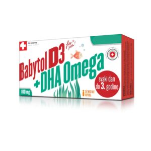 BABYTOL D3 DHA Omega 30 twist off kapsule BABYTOL D3 DHA Omega 30 twist off kapsule