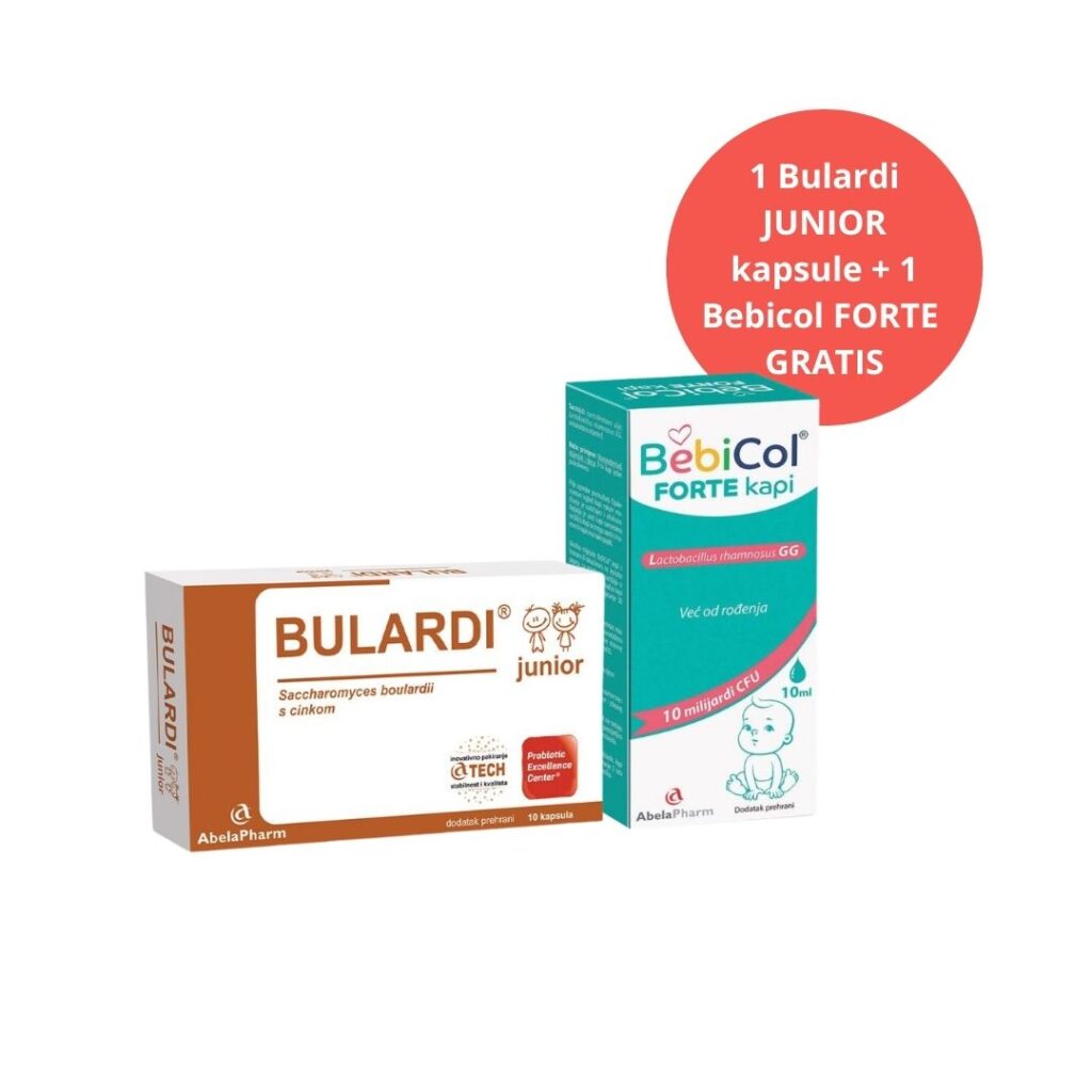 BULARDI junior 10 kapsula + BebiCol FORTE kapi 10 ml GRATIS ROK 062026