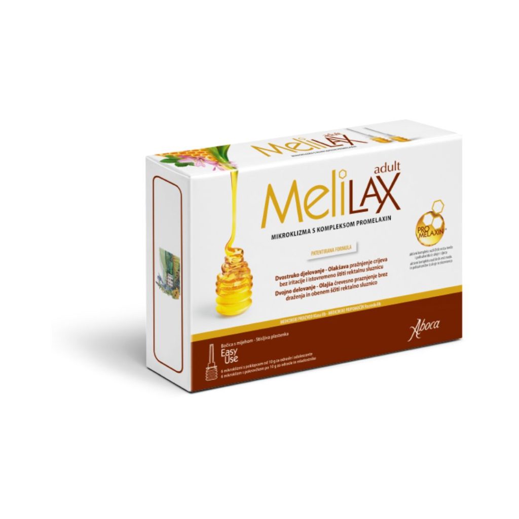 Aboca MeliLAX adult mikroklizma 6x10g