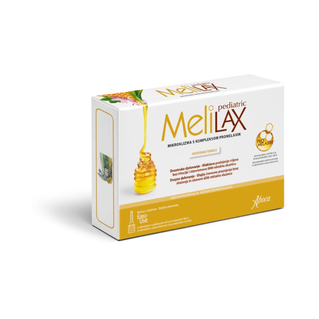 Aboca MeliLAX pediatric mikroklizma 6x6g