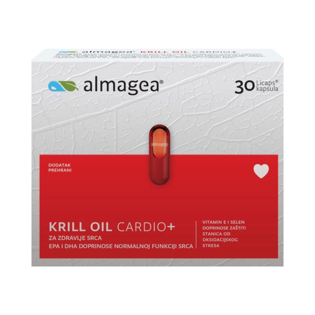 Almagea® KRILL OIL CARDIO+ 30 kapsula