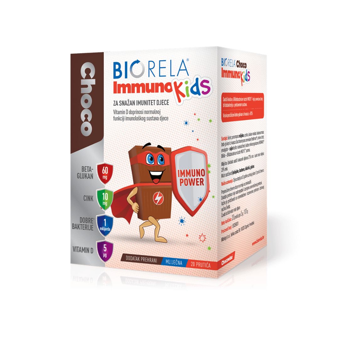 Biorela® Choco Immuno Kids 20 prutića