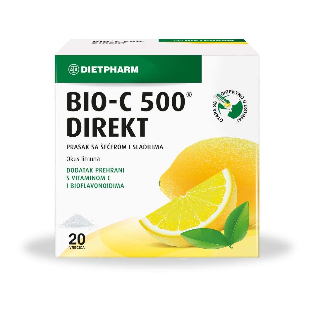 Dietpharm BIO-C 500 Direkt prašak 20 vrećica