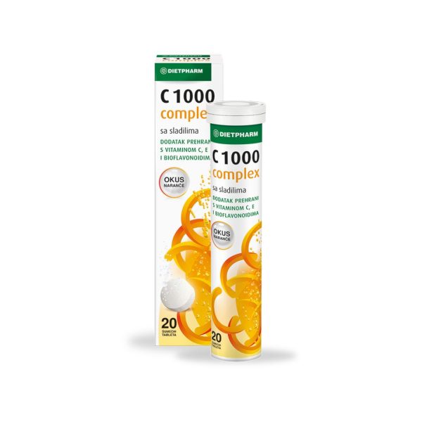 Dietpharm C 1000 Complex 20 šumećih tableta