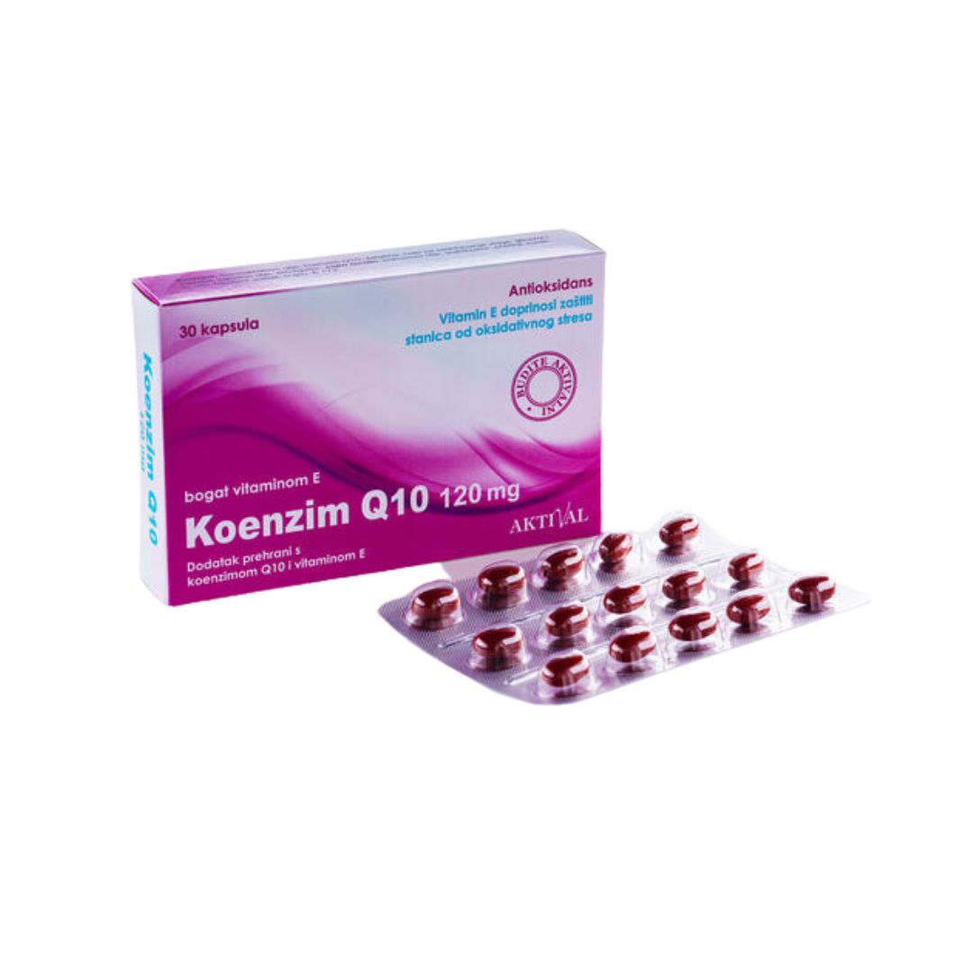 Koenzim Q10 120 mg 30 kapsula