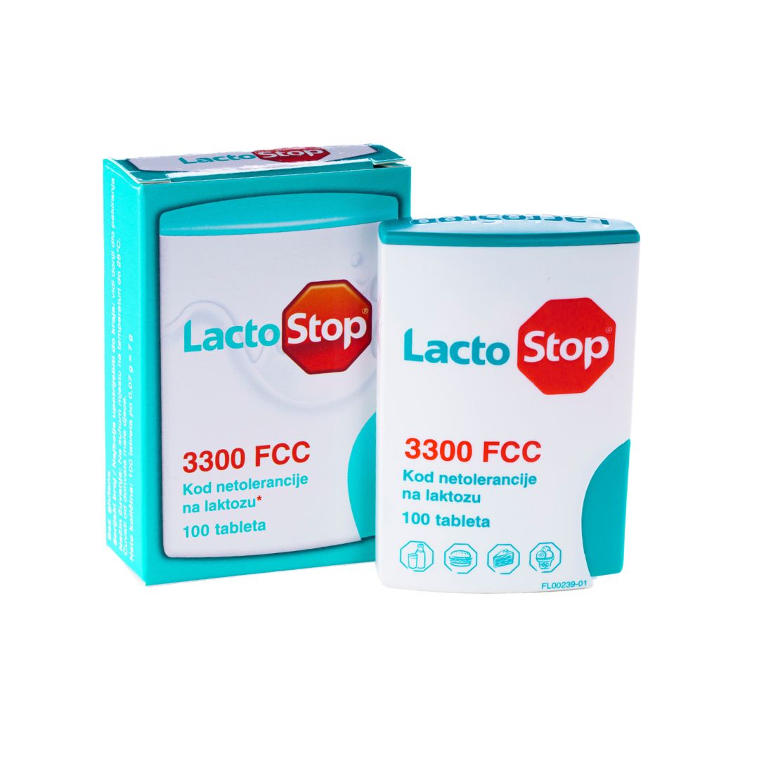 LactoStop 3300 FCC 100 tableta