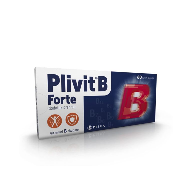 PLIVIT B Forte 60 tvrdih kapsula