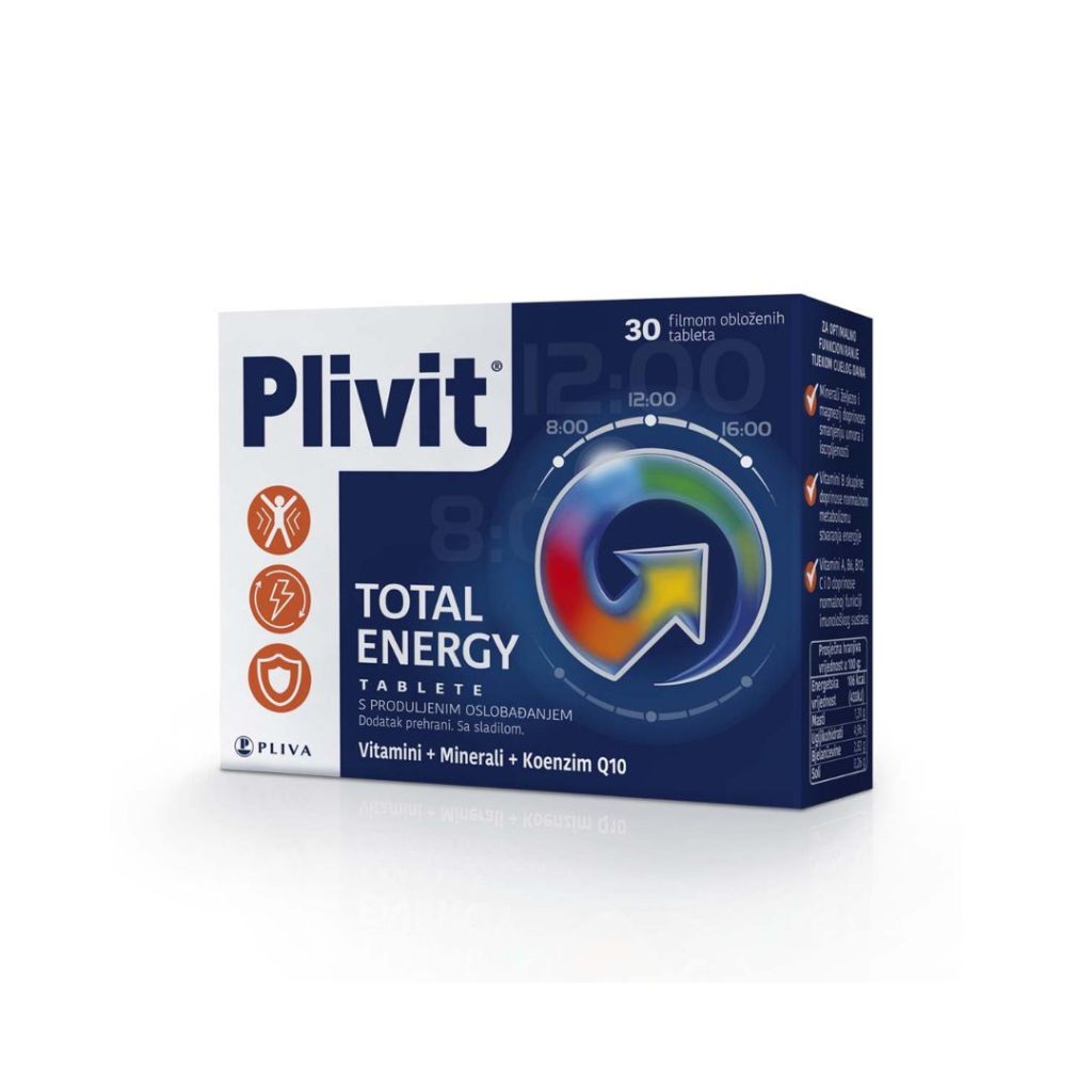 PLIVIT Total Energy 30 tableta