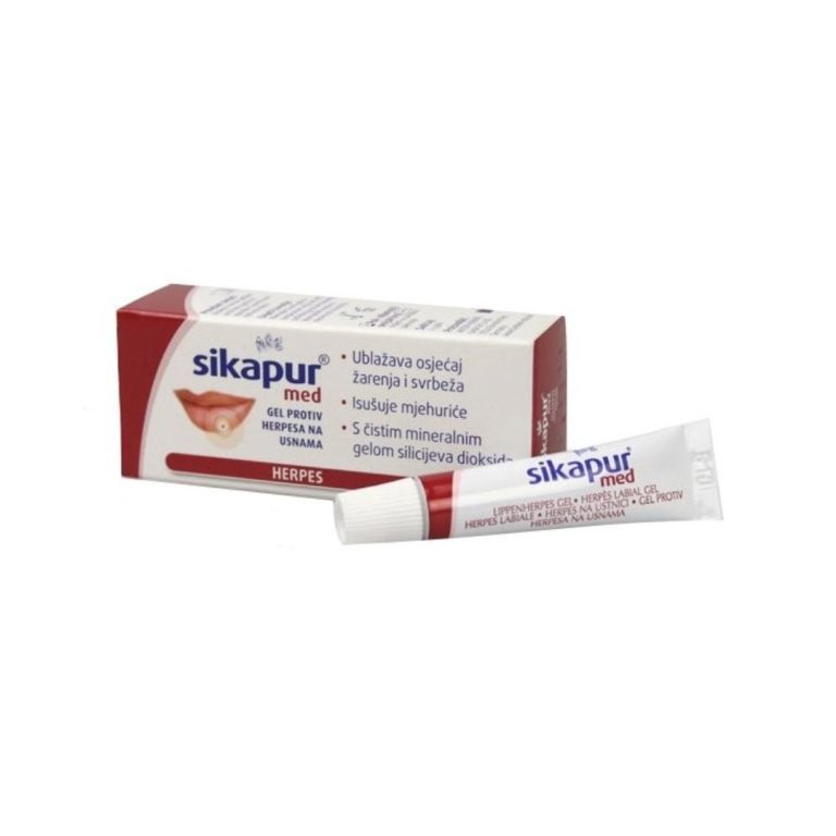 Sikapur® med gel protiv herpesa na usnama 2g