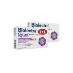 Biolectra Relax Magnezij 375 mg i B6 20 šumećih tableta 1+1