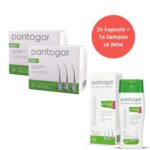 Pantogar vegan 90 kapsula 2x + 1x šampon za žene