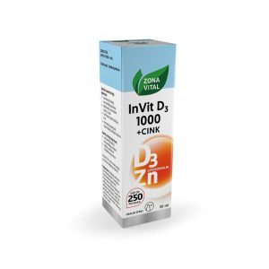 Zona Vital InVit D3 1000+cink oralni sprej 30 ml