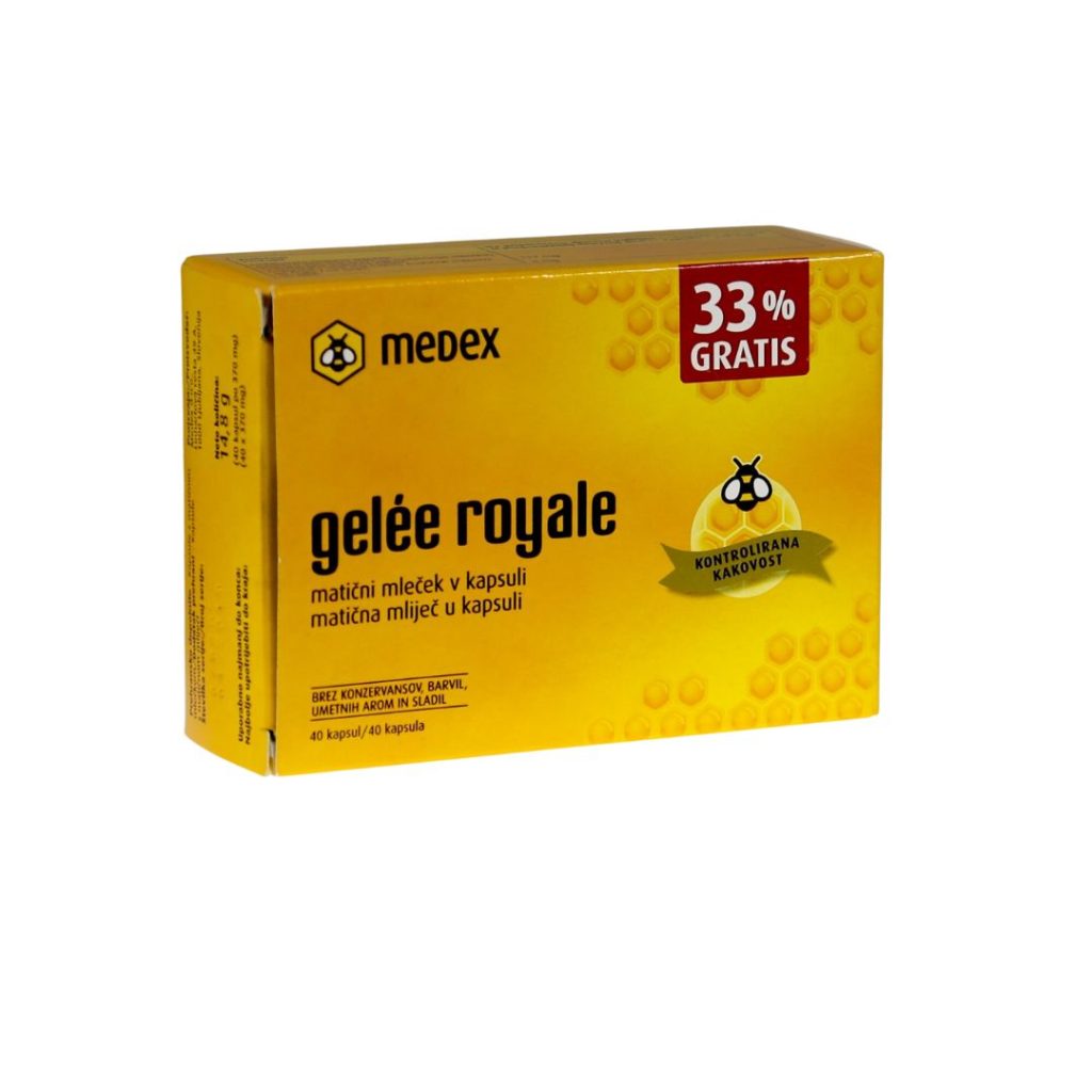 Medex Gelée royale 40 kapsula