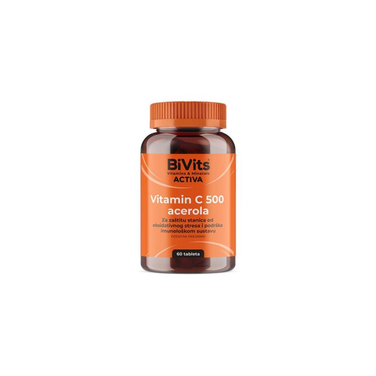 Bivits Vitamin C 500 acerola 60 tableta