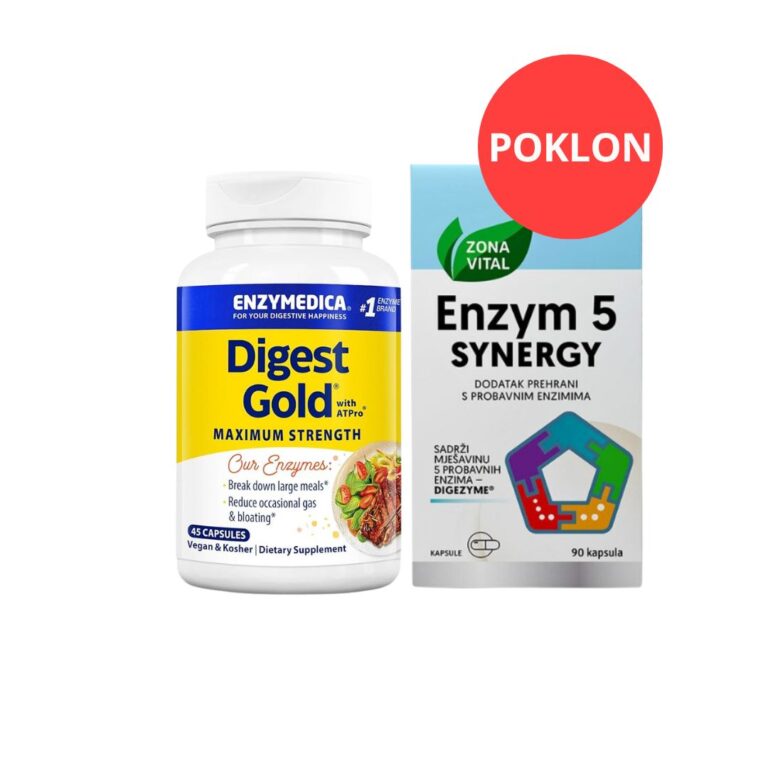 Digest Gold s ATPro 45 kapsula + ZONA VITAL Enzym 5 SYNERGY 90 kapsula PROMO PAKIRANJE