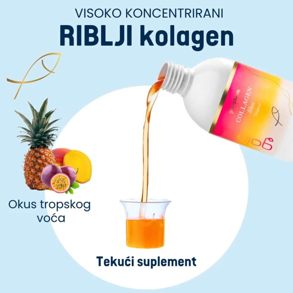 Gaia Naturelle KOLAGEN SHOT TROPICAL tekući dodatak prehrani 500 ml (1)