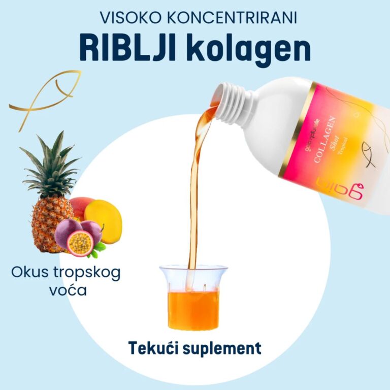 Gaia Naturelle KOLAGEN SHOT TROPICAL tekući dodatak prehrani 500 ml (1)
