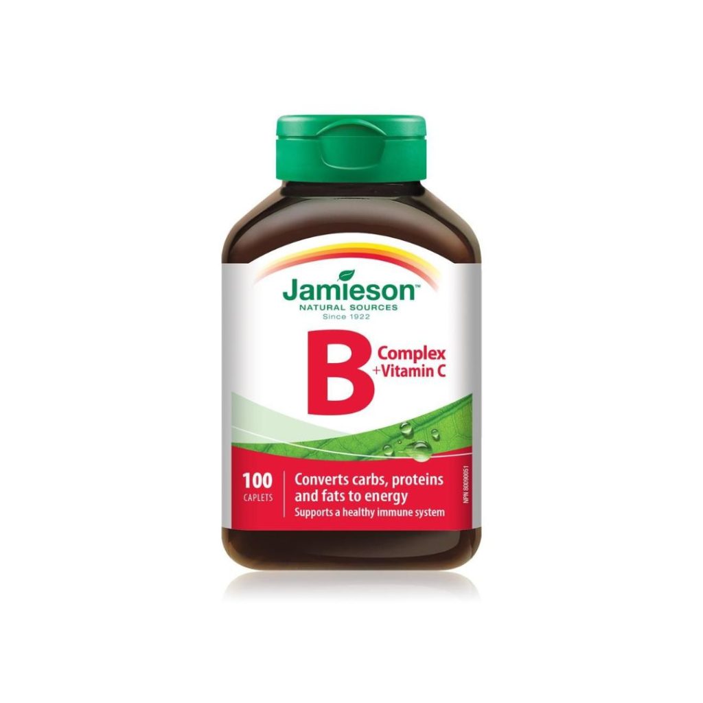 Jamieson B kompleks + Vitamin C 100 tableta