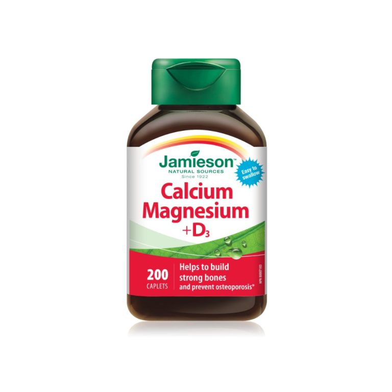 Jamieson Kalcij, Magnezij i Vitamin D3 200 tableta