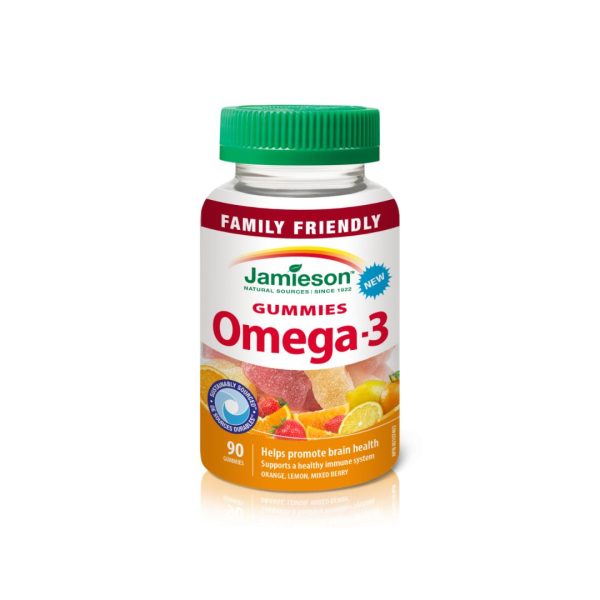 Jamieson Omega-3 90 tableta za žvakanje za djecu i odrasle
