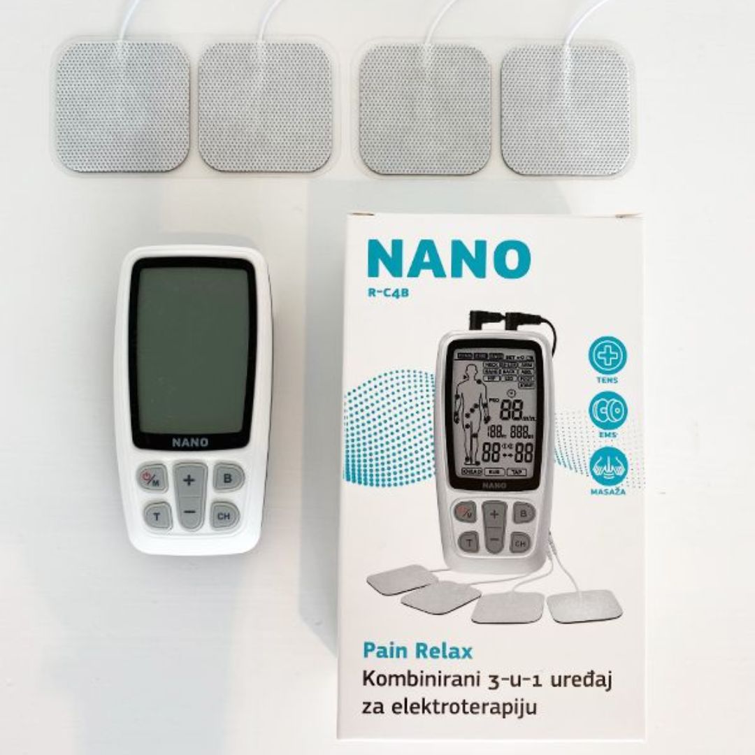 NANO Pain Relax RC48 uređaj za elektroterapiju