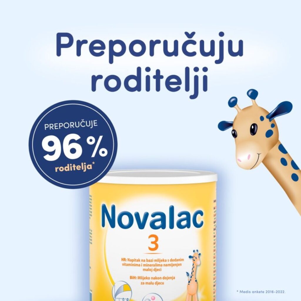 Novalac 3 mliječna formula 400 g (2)