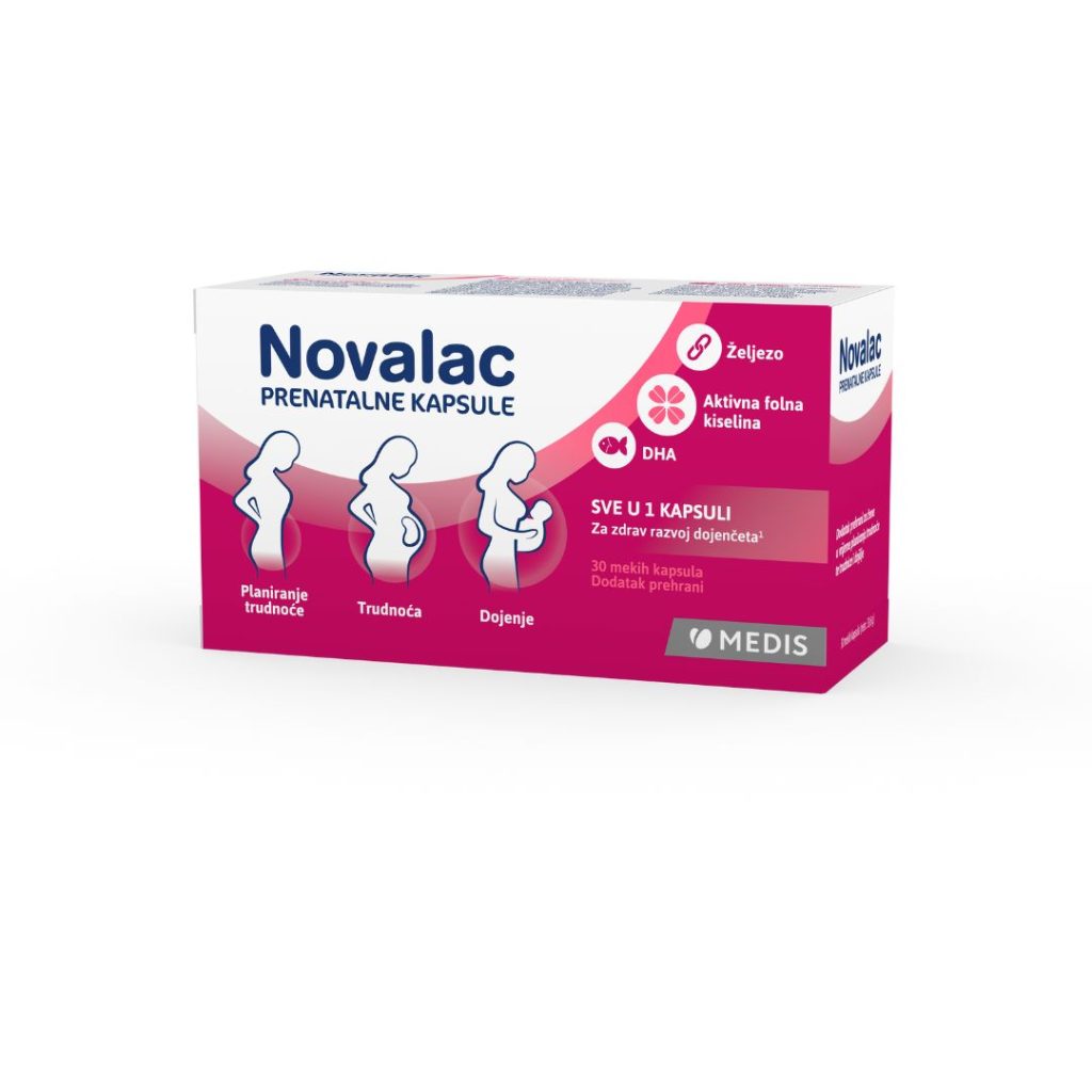 Novalac prenatalne kapsule 30 kapsula (2)