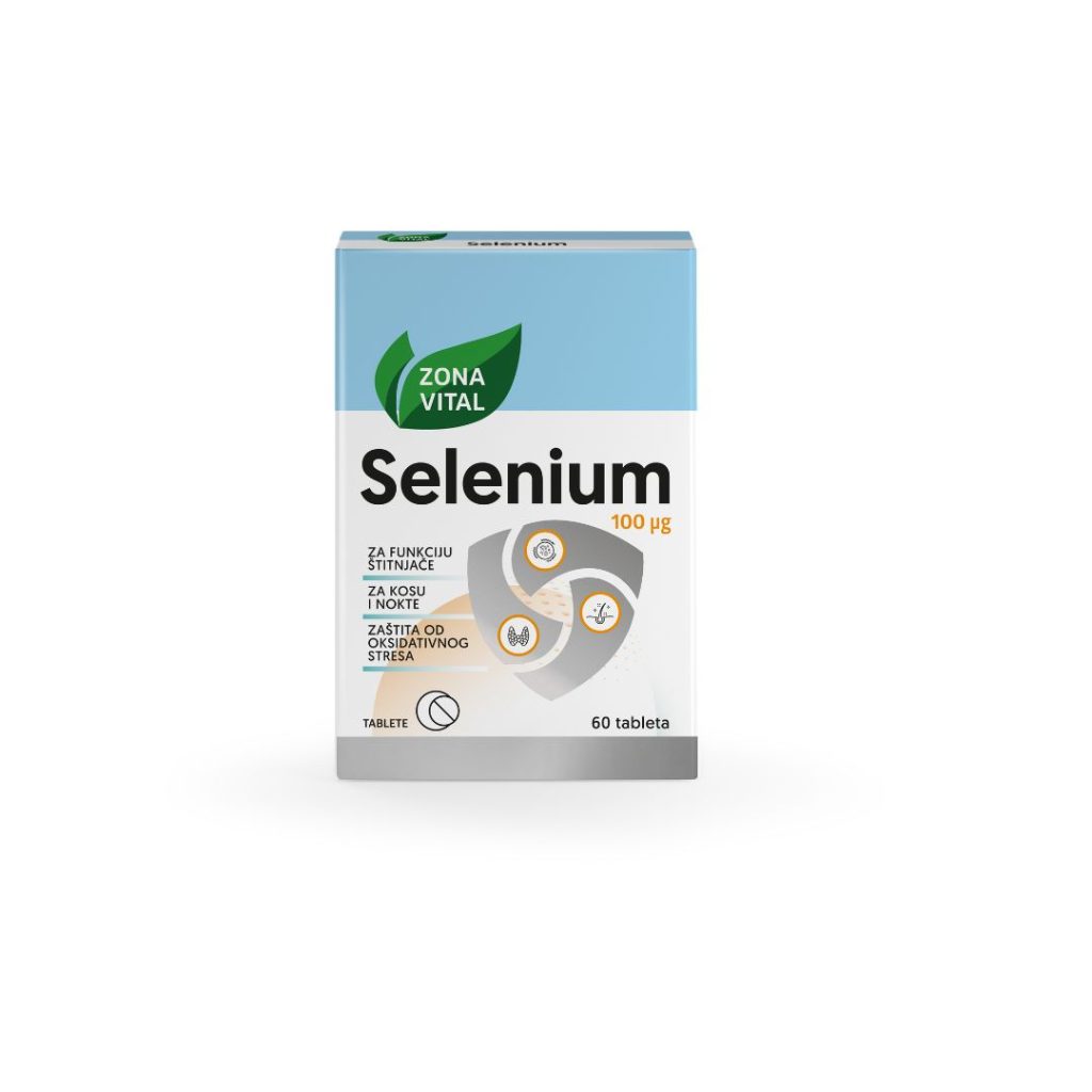 ZONA VITAL Selenium 100 µg 60 tableta