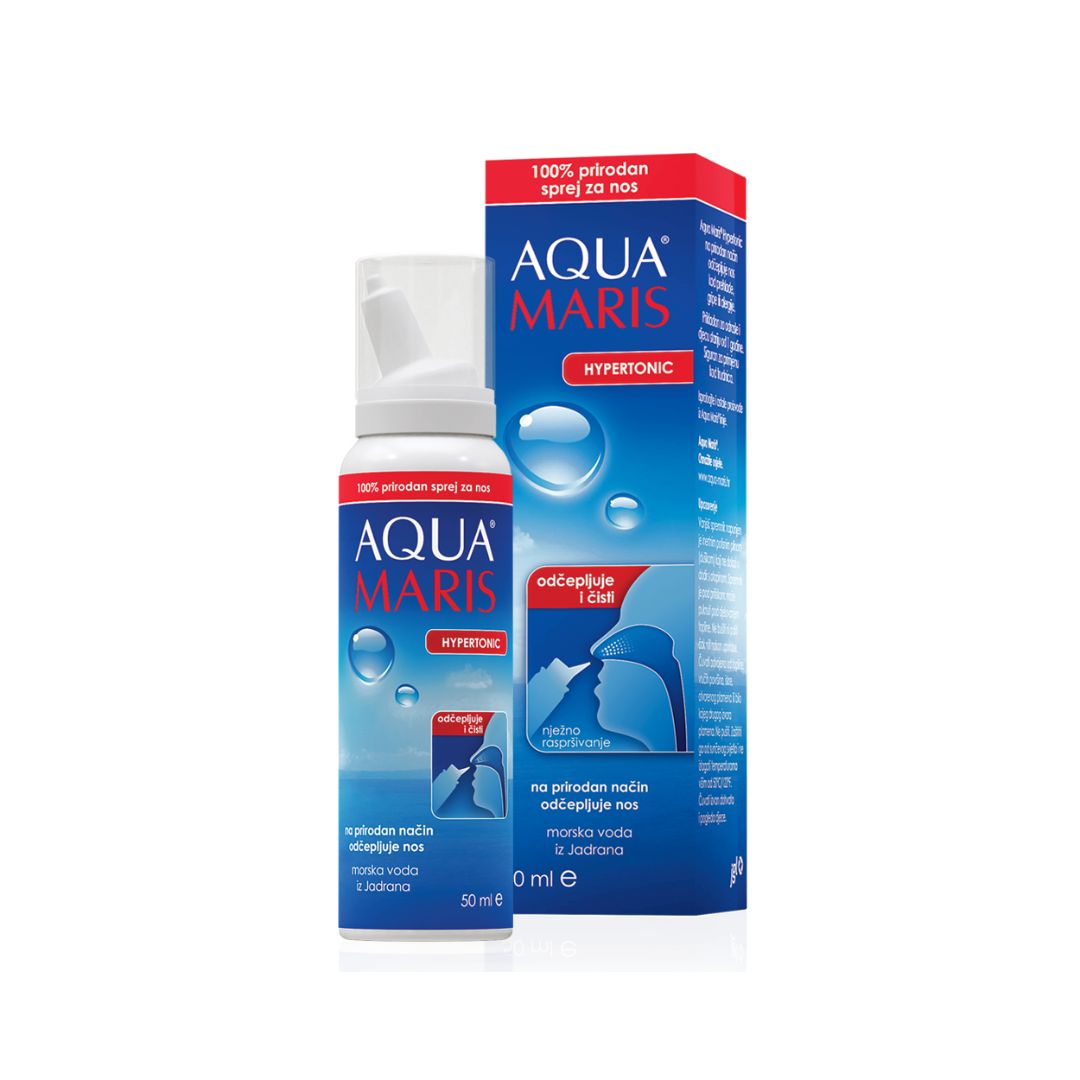 Aqua Maris Hypertonic sprej za nos 50 ml