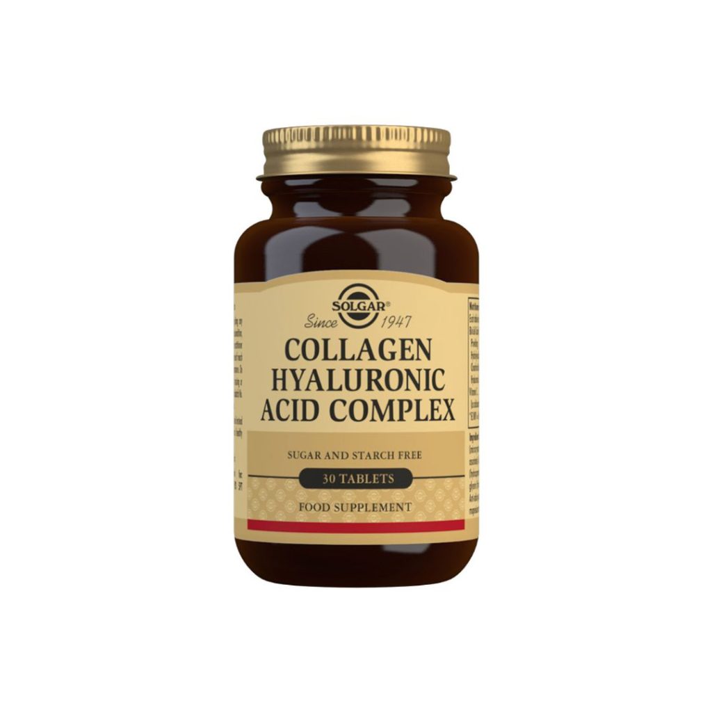 SOLGAR Collagen Hyaluronic Acid Complex 30 tableta