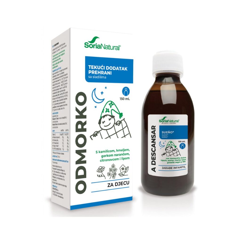 Soria ODMORKO tekući dodatak prehrani 150 ml