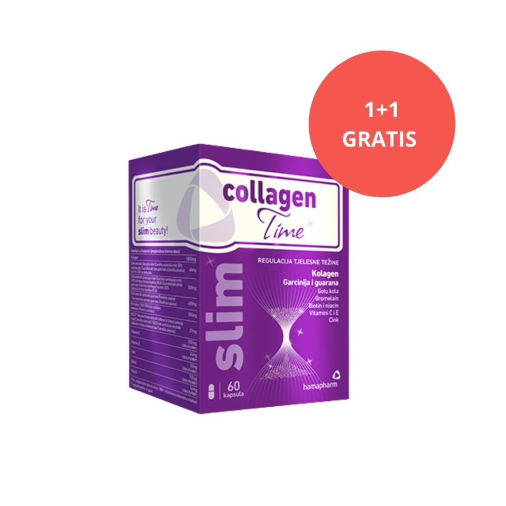 hamapharm CollagenTime Slim kapsule (1+1 GRATIS)