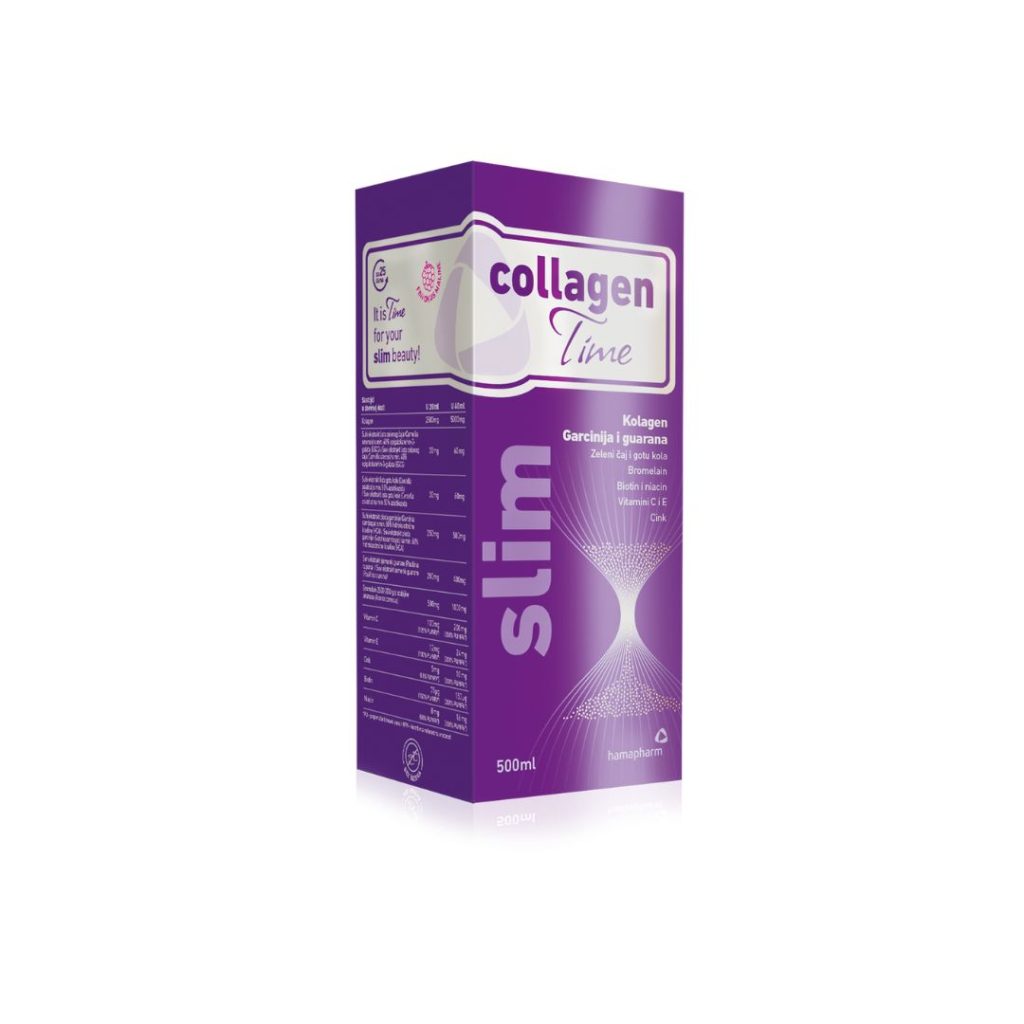 hamapharm CollagenTime Slim tekući dodatak prehrani 500 ml (2)