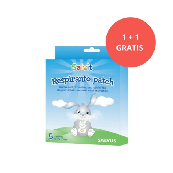 Salvit Respiranto 5 flastera (1+1 GRATIS*)