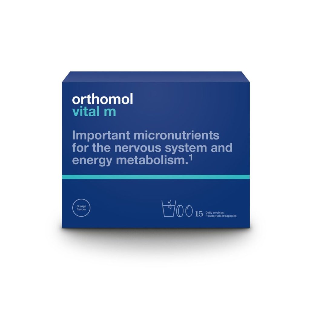 Orthomol Vital m prah tableta kapsule 15