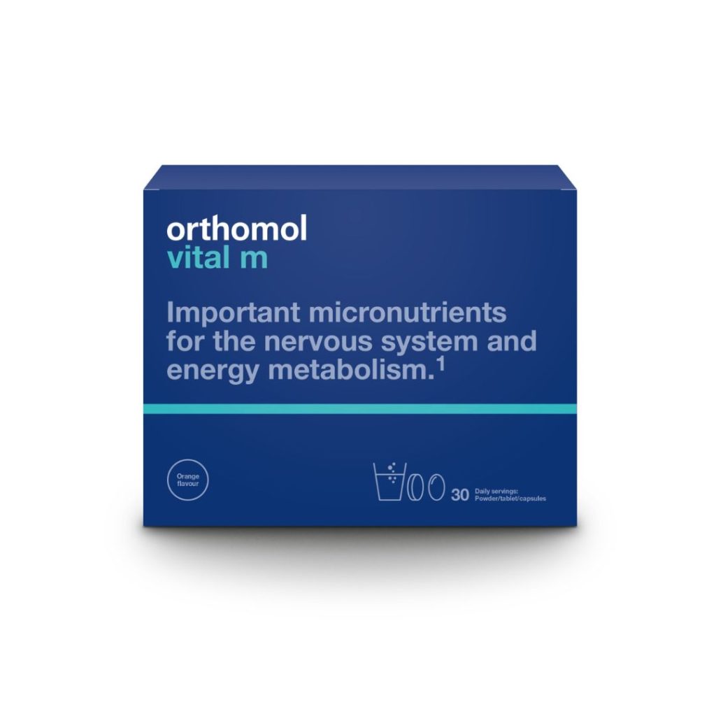 Orthomol Vital m prah tableta kapsule 30