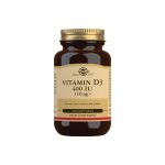 SOLGAR vitamin D3 10 mcg 100 mekih kapsula