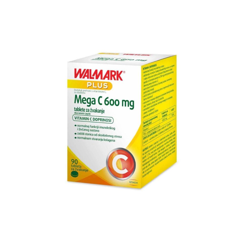 Walmark Mega C 90 tableta za žvakanje