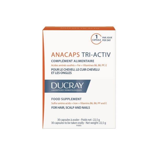 DUCRAY Anacaps Tri-Activ 30 kapsula