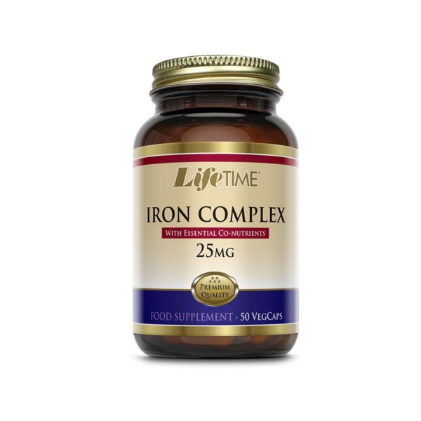 Lifetime Iron complex 25 mg 50 kapsula