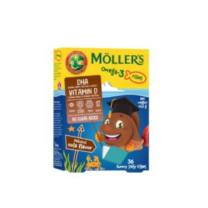 Mollers Omega-3 gumene ribice 36 komada Cola
