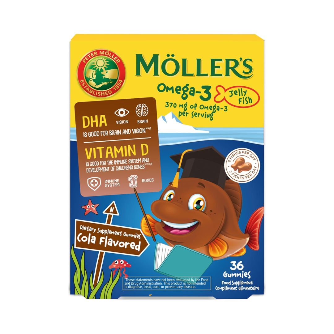 Mollers Omega-3 36 gumenih ribica
