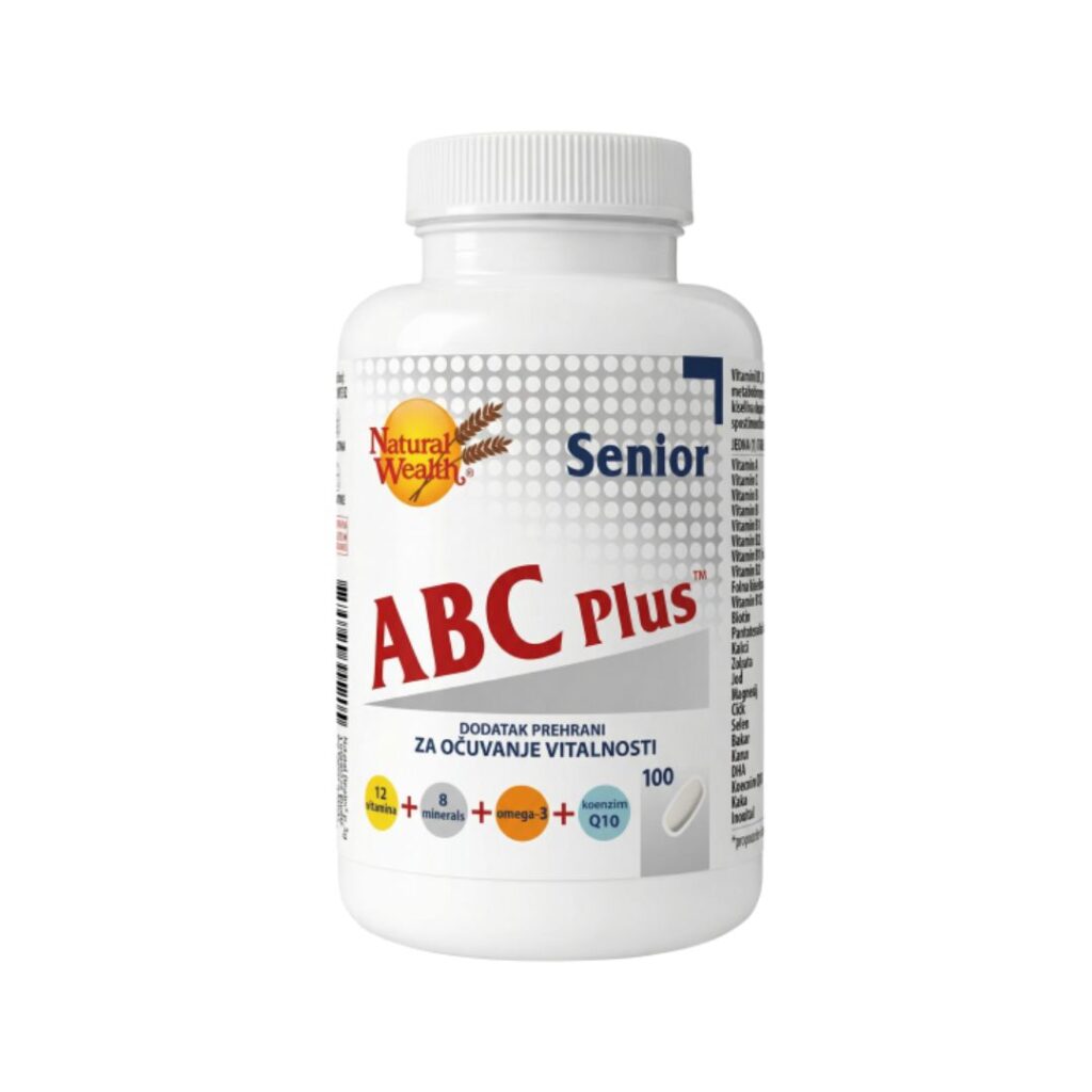 Natural Wealth ABC Plus Senior 100 tableta