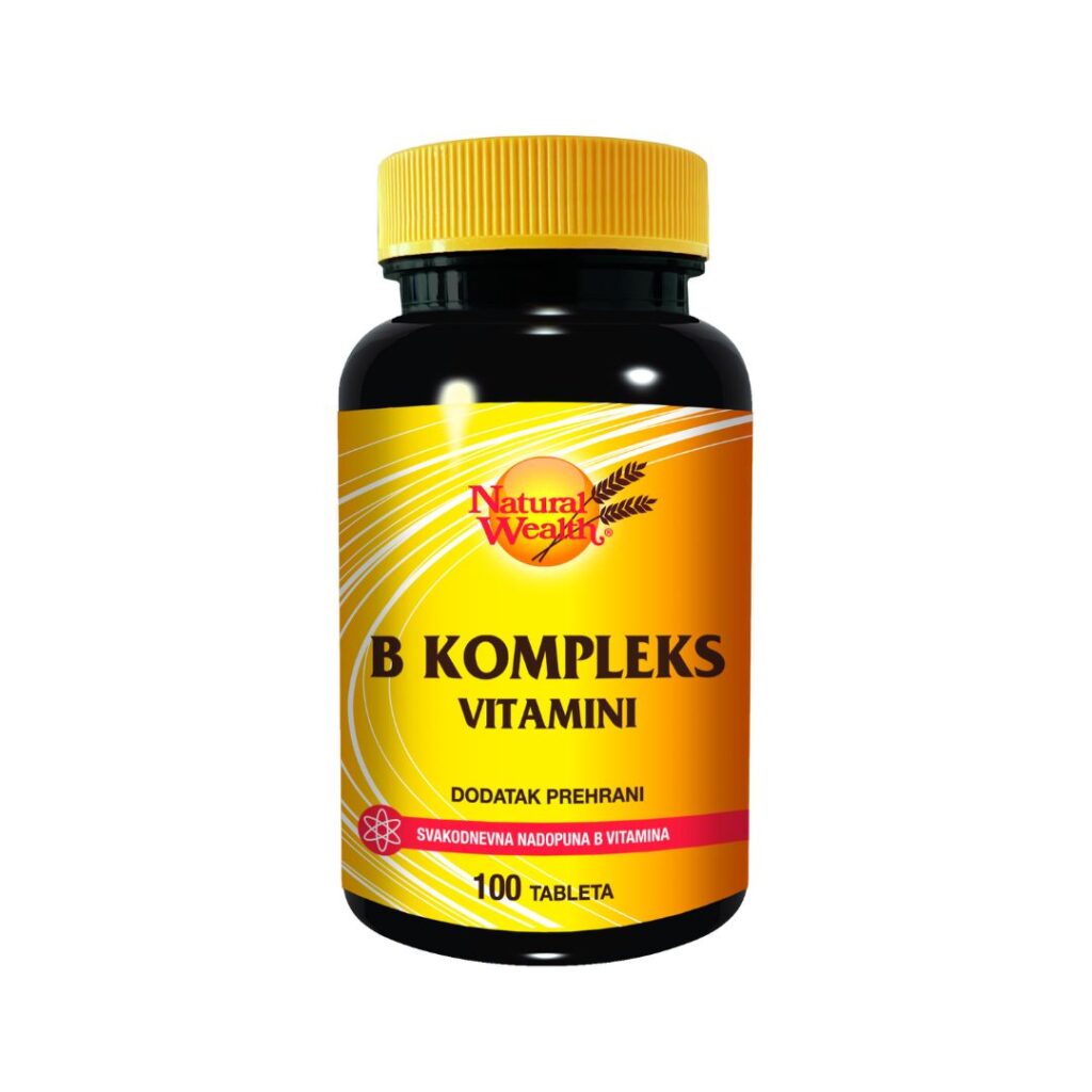 Natural Wealth B kompleks vitamini 100 tableta