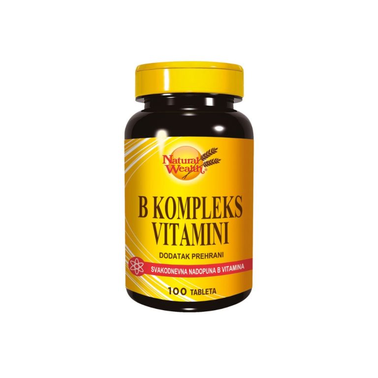 Natural Wealth B kompleks vitamini 100 tableta