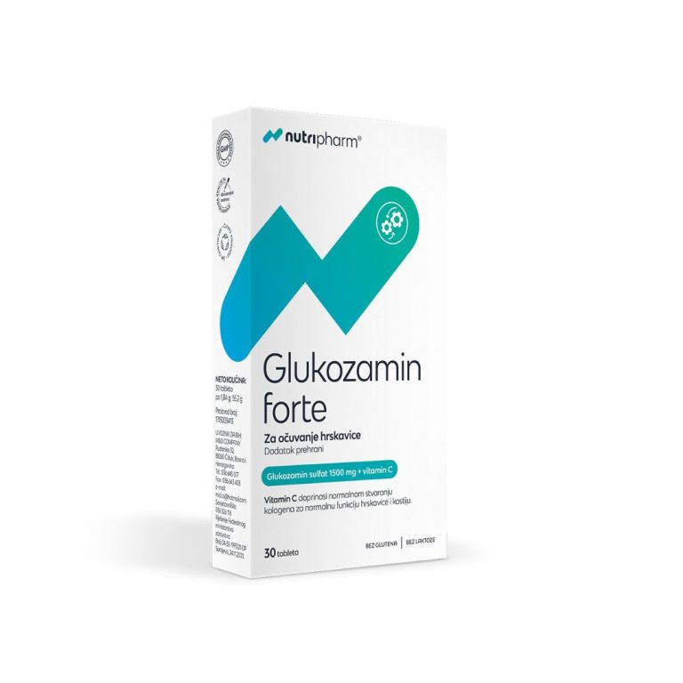 nutripharm Glukozamin forte 30 tableta
