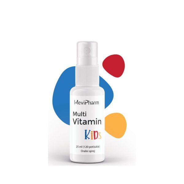 MeviPharm Multivitamin Kids oralni sprej 25 ml