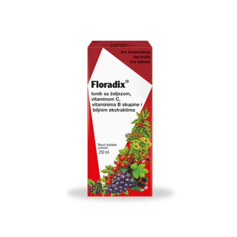 Floradix tonik tekući dodatak prehrani 250 ml